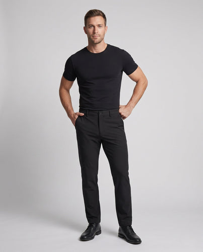 Herren Elegante und Bequeme Business Casual Hosen Nord Taschen