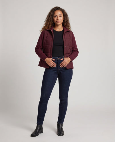 Damen Warme Steppjacke Nord Taschen