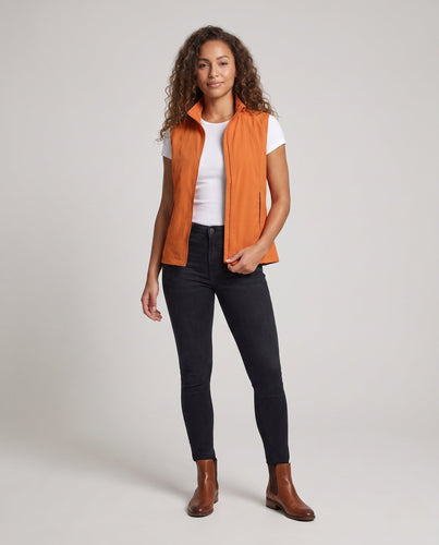 Damen Winddichtes Sportweste Nord Taschen