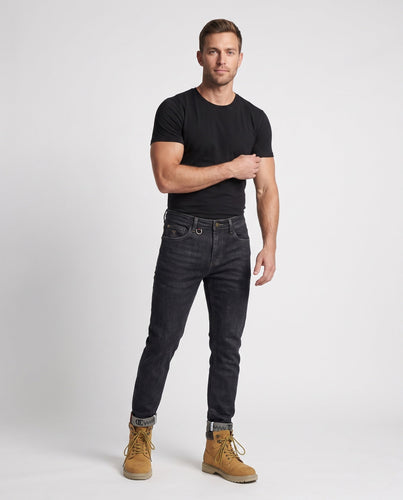 Herren elegante Slim Fit Jeans Nord Taschen
