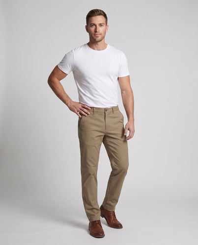 Herren atmungsaktive Reisecord-Hosen mit Stretch und umgeschlagenem Saum Nord Taschen