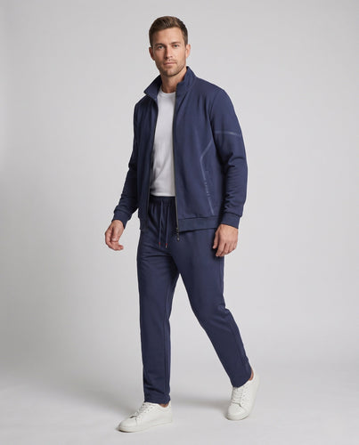 Herren Sportlicher Trainingsanzug mit Reißverschlussjacke & elastischer Jogginghose aus Funktionsjersey Nord Taschen