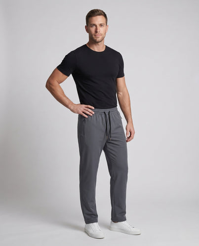 Herren Thermo-Jogginghose mit angerautem Innenfutter, elastischem Bund & Reißverschlusstaschen Nord Taschen