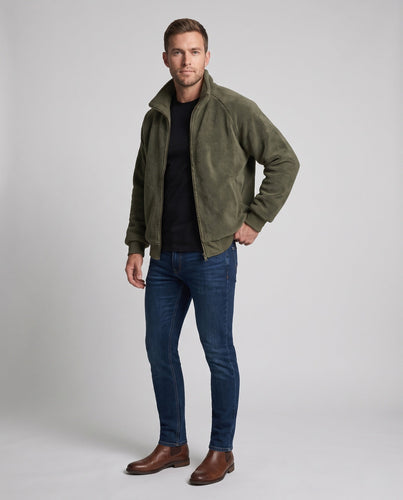Herren Thermo-WendNord Taschenomber mit dicker Teddyfleece-Innenseite & robustem Canvas-Außenmaterial Nord Taschen