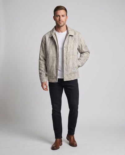 Herren Vintage-Optik Kord-Überhemd mit Sherpa-Innenfutter & aufgesetzten Taschen Nord Taschen