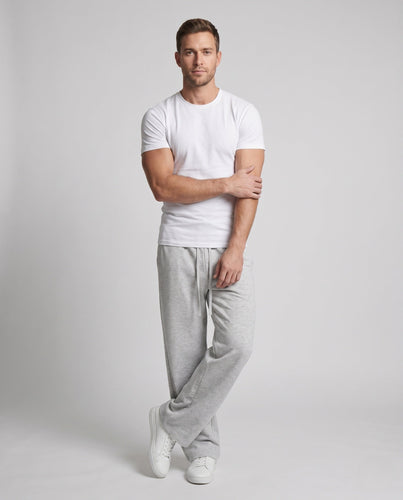 Herren Weite Baggy-Sweatpants mit Gummibund und Kordelzug Nord Taschen