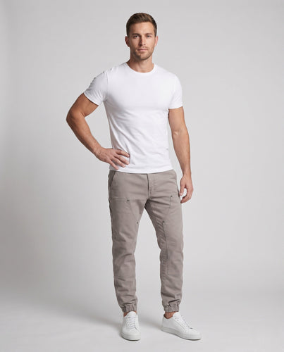 Herren Weite Utility-Cargo-Jogginghose mit Tunnelzug, elastischen Beinabschlüssen & Multifachtaschen Nord Taschen