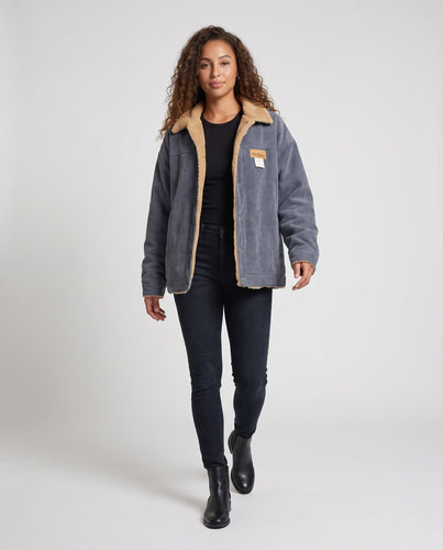 Damen Fashion Cordjacke Nord Taschen