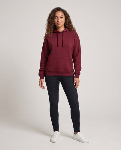 Damen Plus Size Hoodie Nord Taschen