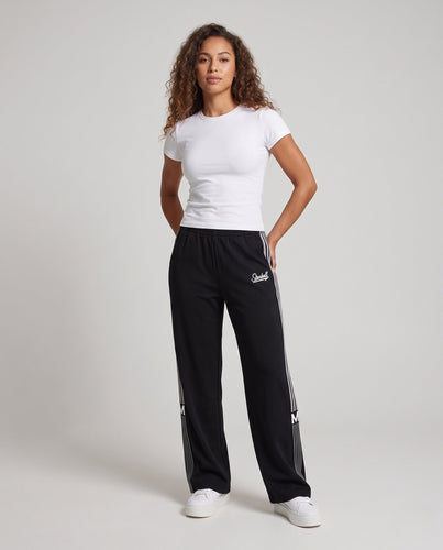 Damen Sportliche Lockere Passform Jogginghose Nord Taschen