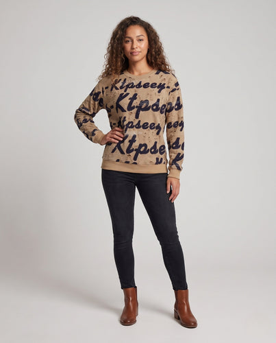 Damen stylisches Sweatshirt Nord Taschen