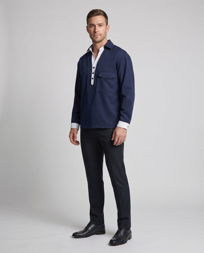 Elegante und bequeme Herrenbluse Nord Taschen