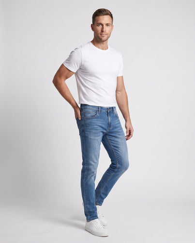 Herren Elegante und Bequeme Jeans Nord Taschen