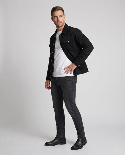 Herren Jeansjacke im urbanen Stil Nord Taschen
