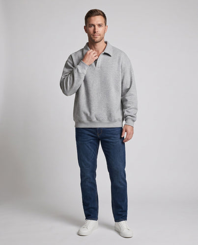 Herren Klassisches Sweatshirt Nord Taschen