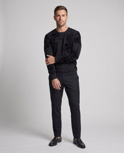Herrenmode Sweatshirt Nord Taschen