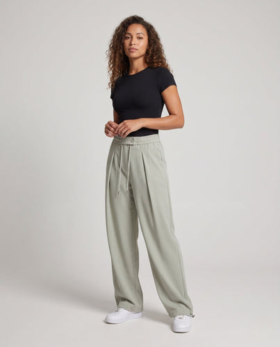 Frauen Bequeme und Stilvolle Freizeit Hose Nord Taschen