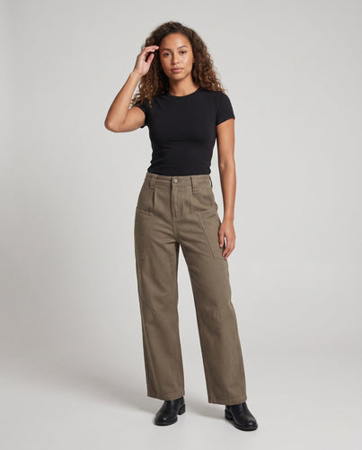 Damen Cargo-Hosen mit praktischen Seitentaschen Nord Taschen