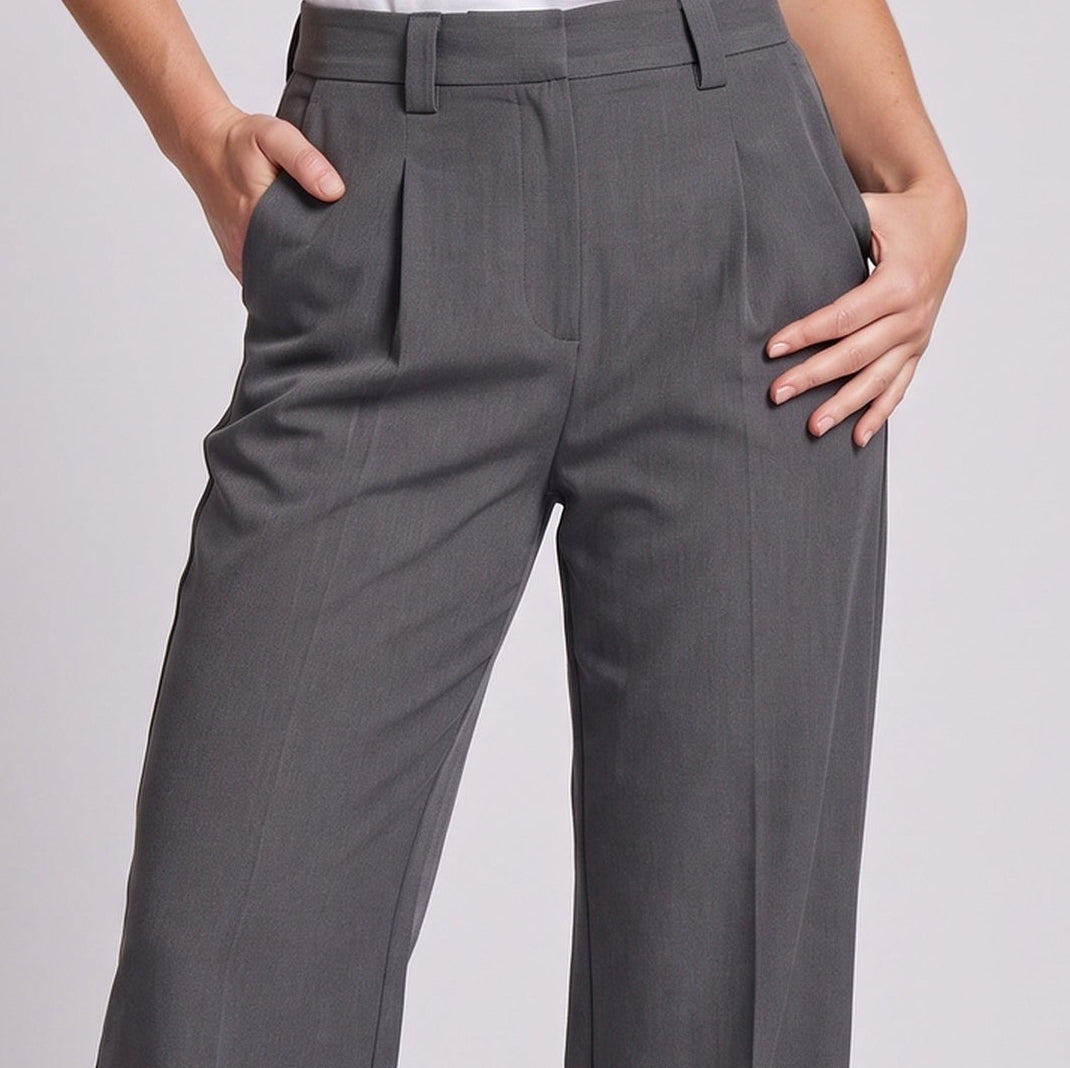 Damen Elegante Weite Beinhosen Nord Taschen
