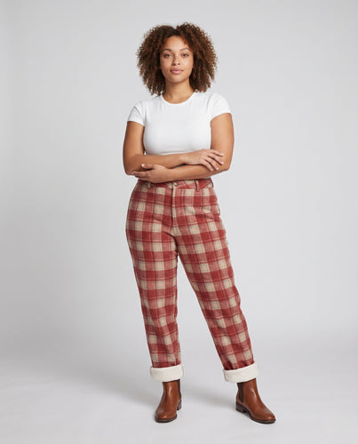 Damen bequeme Fleece-Hose Nord Taschen