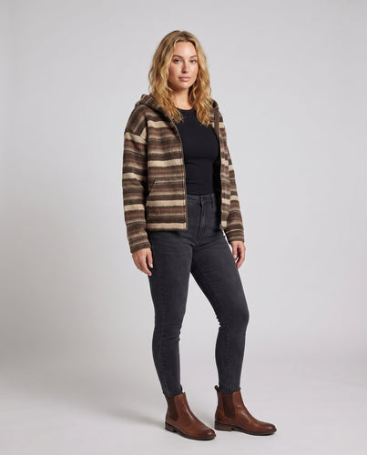 Damen Futuristischer Cardigan Nord Taschen