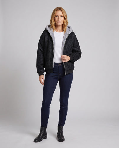 Frauen Bequemer und Stilvoller Hoodie Nord Taschen