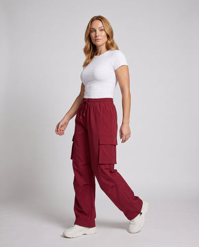 Damen Stilvolle Cargo-Hosen Nord Taschen