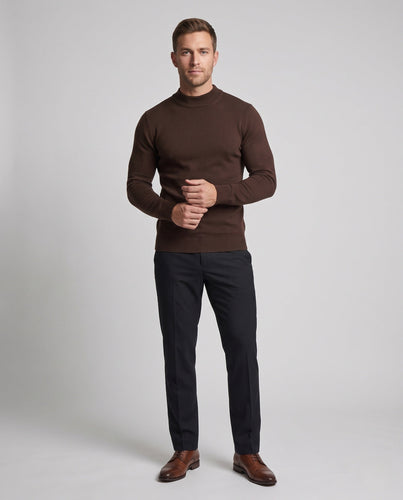 Herren Eleganter Rundhals-Pullover Nord Taschen
