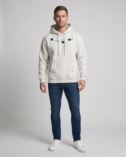 Unisex Übergrößen Hoodie mit kreativem Druck Nord Taschen