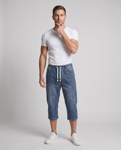 Herren Bequeme Denim-Shorts im lässigen Schnitt Nord Taschen