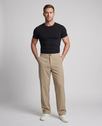 Herren Bequeme Relaxed Fit Freizeithosen Nord Taschen