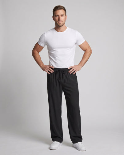 Herren Bequeme Sporthose mit Elastischem Bund und Taschen Nord Taschen