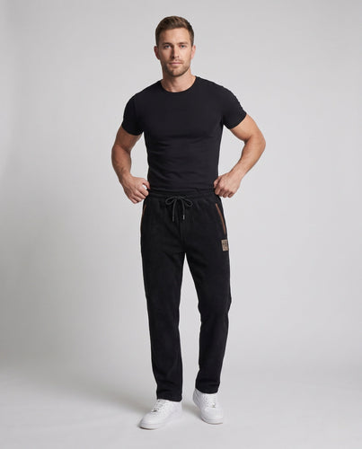Herren gemütliche Boucle-Hose Nord Taschen