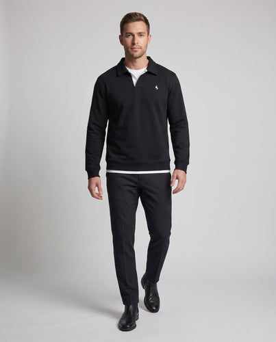 Herren Hochwertiges Polohemd Stil Pullover Nord Taschen