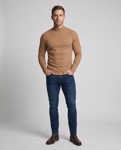 Herren Hochkragenpullover Nord Taschen