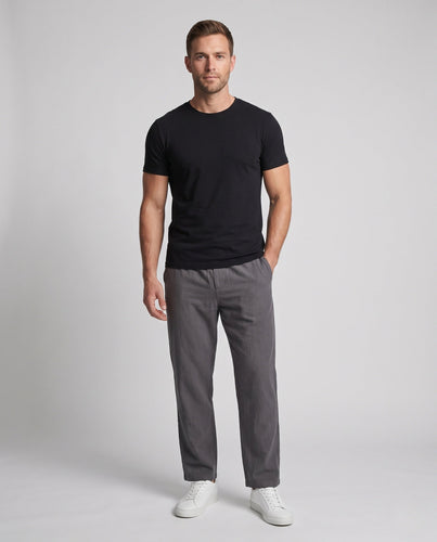 Herren Bequeme Baumwollhose Nord Taschen
