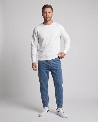 Herren Freizeit Denim Jogginghose Nord Taschen