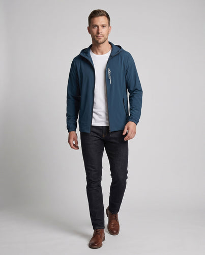 Herren Leichte Wasserabweisende Outdoor-Jacke Nord Taschen