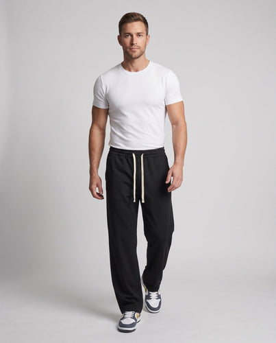 Herren Sportliche Relaxed Fit Jogginghose Nord Taschen