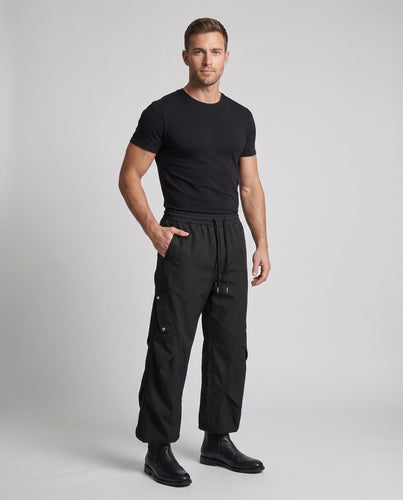 Herren Weitgeschnittene Cargo-Hose Nord Taschen