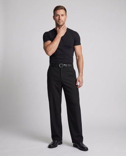 Herren Weitgeschnittene Hose aus hochwertigem Stoff Nord Taschen
