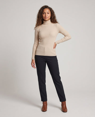 Damen Feinstrick-Cardigan mit V-Ausschnitt, Knopfleiste und gerippten Bündchen Nord Taschen