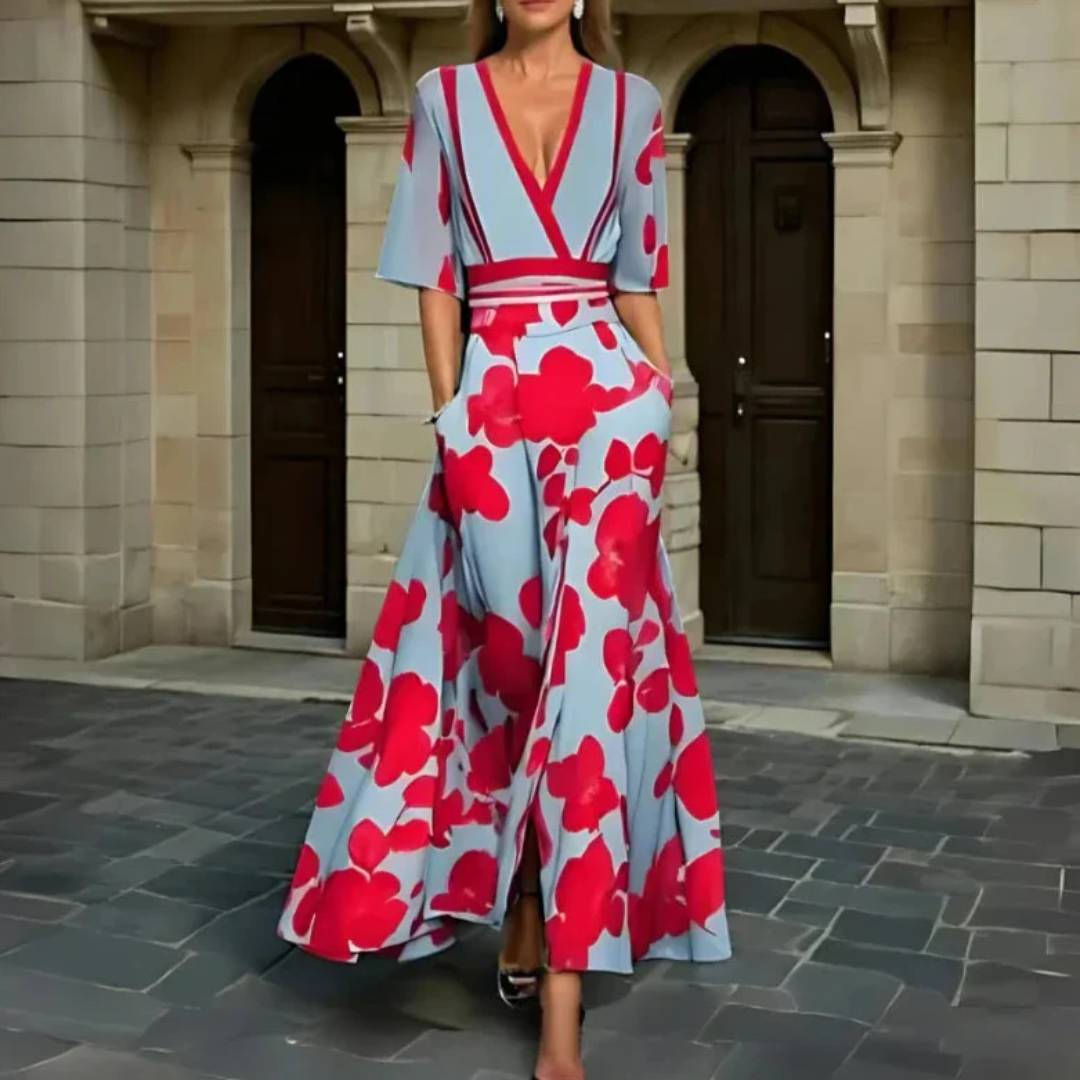 Nord Taschen | Elegantes Blumenkleid