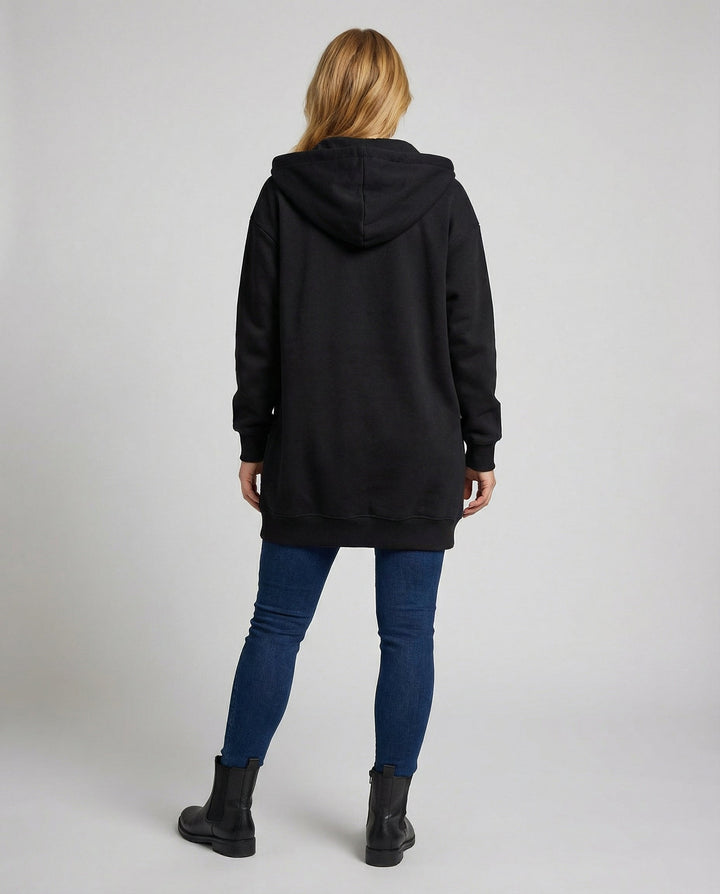 Nord Taschen | Zip-Up Hoodie knielang