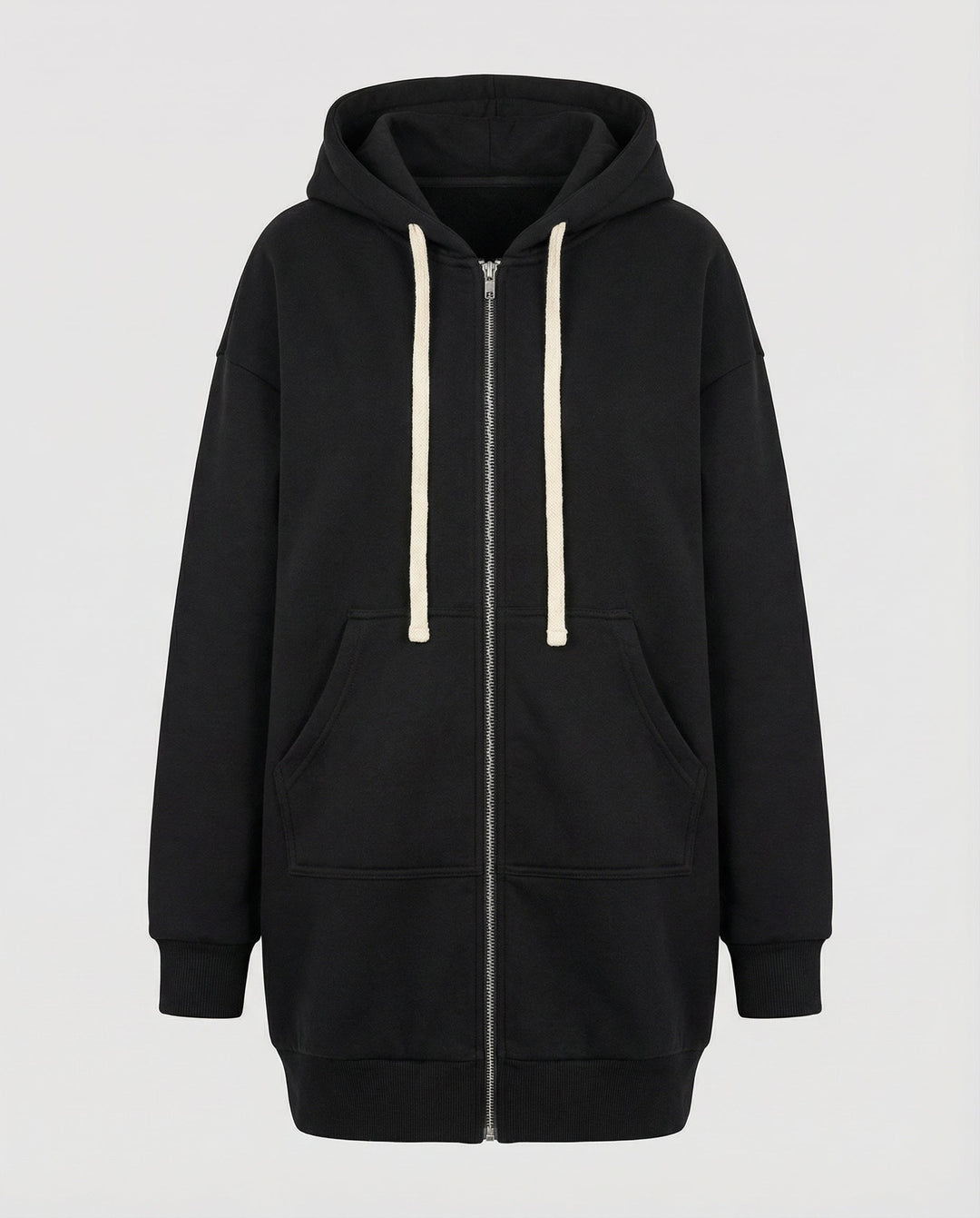 Nord Taschen | Zip-Up Hoodie knielang