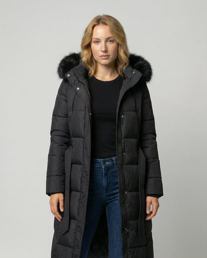 Damen Winterjacke mit Kapuze