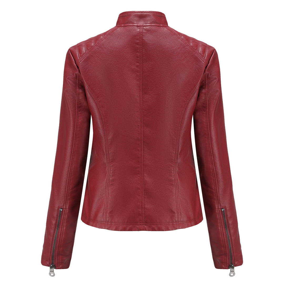 Schicke Lederjacke für Frauen
