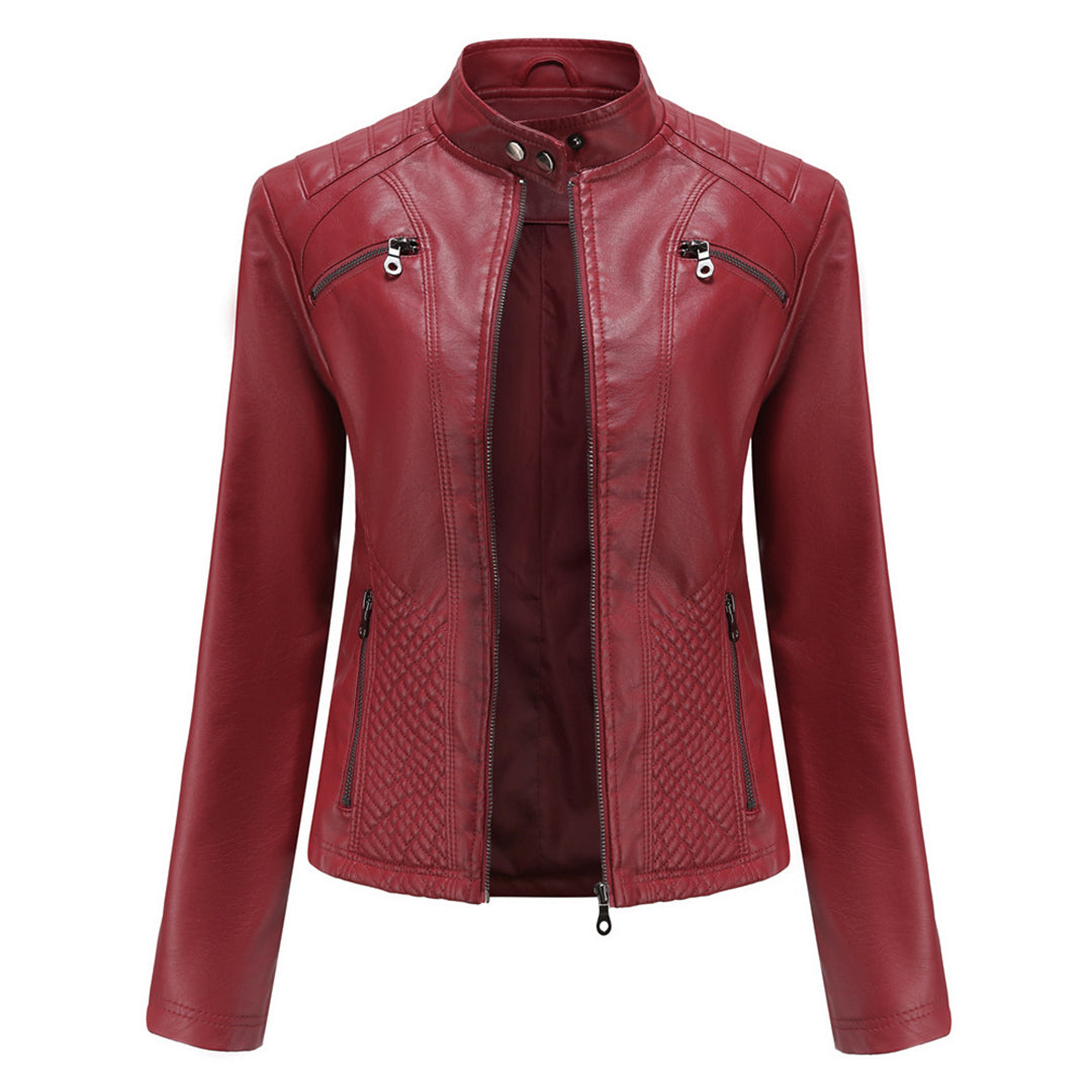 Schicke Lederjacke für Frauen