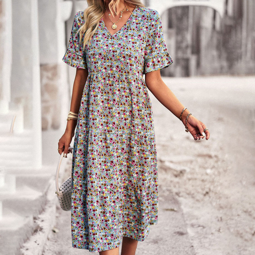 GNord Taschenlümtes Sommerkleid
