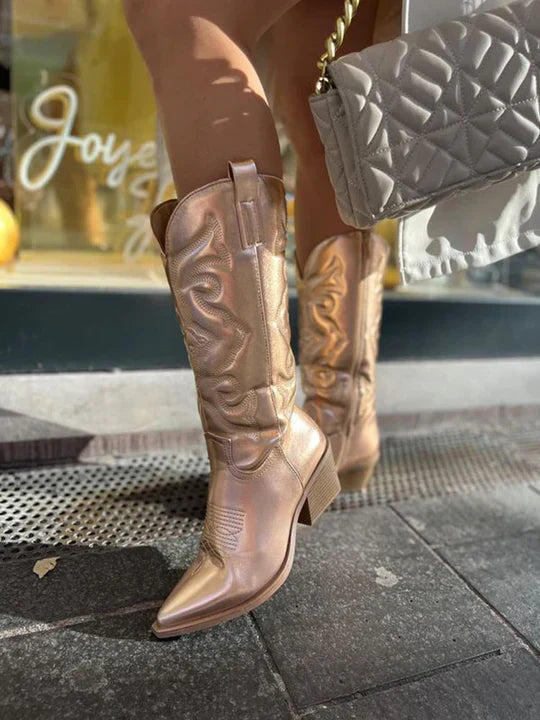 Cowboystiefel - Hohe Qualität - Arvani